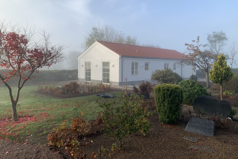 Nyt graverhus – Ejdrup Kirke